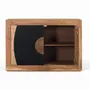 Sideboards - Acacia wood sideboard with 2 doors - GINER Y COLOMER