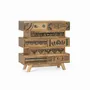 Commodes - Commode réalisée à la main en bois de manguier - GINER Y COLOMER