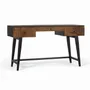 Bureaux - Bureau en bois palissandre et manguier plus métal - GINER Y COLOMER