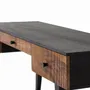 Bureaux - Bureau en bois palissandre et manguier plus métal - GINER Y COLOMER