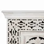 Meubles TV - Meuble TV en bois manguier blanc vieilli - GINER Y COLOMER