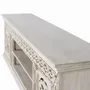 Meubles TV - Meuble TV en bois manguier blanc vieilli - GINER Y COLOMER