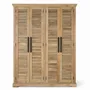 Wardrobe - Natural mango wood cabinet - GINER Y COLOMER