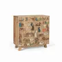 Commodes - Commode en bois de manguier naturel avec détails originaux - GINER Y COLOMER