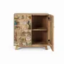 Commodes - Commode en bois de manguier naturel avec détails originaux - GINER Y COLOMER
