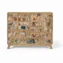 Chests of drawers - Natural mango wood chest of drawers with original details - GINER Y COLOMER
