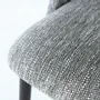 Chaises - Lot de 4 chaises en tissu gris et métal - GINER Y COLOMER