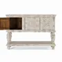 Console table - Console in aged white mango wood - GINER Y COLOMER