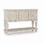 Console table - Console in aged white mango wood - GINER Y COLOMER