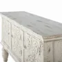 Console table - Console in aged white mango wood - GINER Y COLOMER