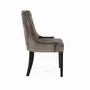 Chaises - Ensemble de 4 chaises recouvertes de polyester finition velours - GINER Y COLOMER