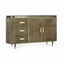 Sideboards - Mango wood and bronze sideboard 150cm - GINER Y COLOMER
