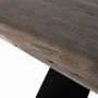 Coffee tables - Sand-colored table in acacia wood and metal 200cm - GINER Y COLOMER