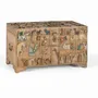 Boîtes de rangement - Coffre en bois de manguier avec détails originaux - GINER Y COLOMER