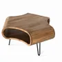 Tables basses - Table basse réalisée à la main en bois d'acacia et métal 95cm - GINER Y COLOMER