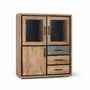 Sideboards - Handcrafted sideboard in acacia wood 110cm - GINER Y COLOMER