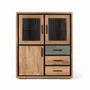 Sideboards - Handcrafted sideboard in acacia wood 110cm - GINER Y COLOMER