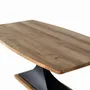 Tables Salle à Manger - Table à manger en manguier et pieds métal 200cm - GINER Y COLOMER