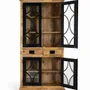 Sideboards - Industrial style display cabinet with 4 glass doors - GINER Y COLOMER