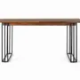 Dining Tables - Dining table with rectangular rosewood top - GINER Y COLOMER