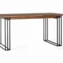 Dining Tables - Dining table with rectangular rosewood top - GINER Y COLOMER