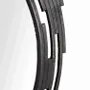 Mirrors - Round mirror with flat metal frame - GINER Y COLOMER