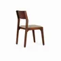 Chaises - Ensemble de 2 chaises en bois d'acacia et recouvertes de tissu - GINER Y COLOMER