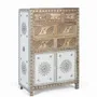 Sideboards - Mango wood and MDF sideboard with hand-painted details - GINER Y COLOMER