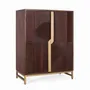 Buffets - Meuble bar en bois manguier et métal - GINER Y COLOMER
