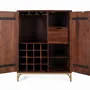 Buffets - Meuble bar en bois manguier et métal - GINER Y COLOMER