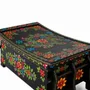 Boîtes de rangement - Coffre en bois de manguier noir avec détails peints à la main - GINER Y COLOMER