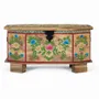 Boîtes de rangement - Coffre en bois de manguier peint à la main - GINER Y COLOMER