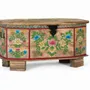 Boîtes de rangement - Coffre en bois de manguier peint à la main - GINER Y COLOMER
