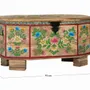 Boîtes de rangement - Coffre en bois de manguier peint à la main - GINER Y COLOMER