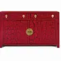 Sideboards - Handmade Japanese-style red sideboard - GINER Y COLOMER