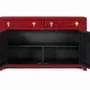 Sideboards - Handmade Japanese-style red sideboard - GINER Y COLOMER