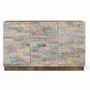 Sideboards - Solid wood sideboard with two doors and three drawers - GINER Y COLOMER