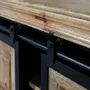 Meubles TV - Meuble TV de style industriel réalisé à la main en bois de manguier - GINER Y COLOMER