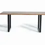 Tables Salle à Manger - Table à manger en bois d'acacia naturel - GINER Y COLOMER