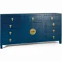 Sideboards - Sideboard with multiple doors and blue drawers - GINER Y COLOMER
