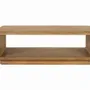 Coffee tables - Mango wood coffee table with rounded corners - GINER Y COLOMER