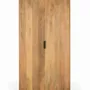 Wardrobe - Mango wood cabinet with rounded corners - GINER Y COLOMER