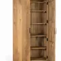 Wardrobe - Mango wood cabinet with rounded corners - GINER Y COLOMER