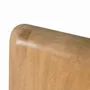 Lits - Tête de lit en bois de manguier avec bords demi-ronds - GINER Y COLOMER