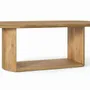 Tables Salle à Manger - Table à manger ovale en bois de manguier 210 cm - GINER Y COLOMER
