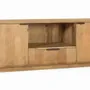 TV stands - Mango wood TV cabinet with rounded corners - GINER Y COLOMER