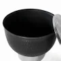 Tables basses - Table basse ronde en aluminium gris foncé - GINER Y COLOMER