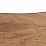 Dining Tables - Dining table in natural acacia wood and metal legs 6 seats - GINER Y COLOMER