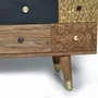 Sideboards - Sideboard in mango wood and multicolored details - GINER Y COLOMER