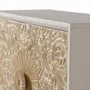Sideboards - Sideboard in white mango wood and gold details - GINER Y COLOMER